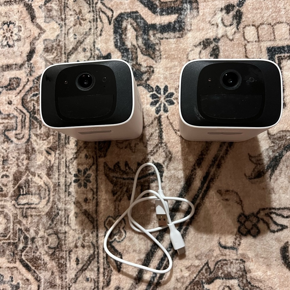 Two Eufy Solar Powered Security cameras